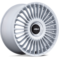 Rotiform RC202 GRZ Gloss Silver Wheel - 17x8 - 4x100 - 35 Offset
