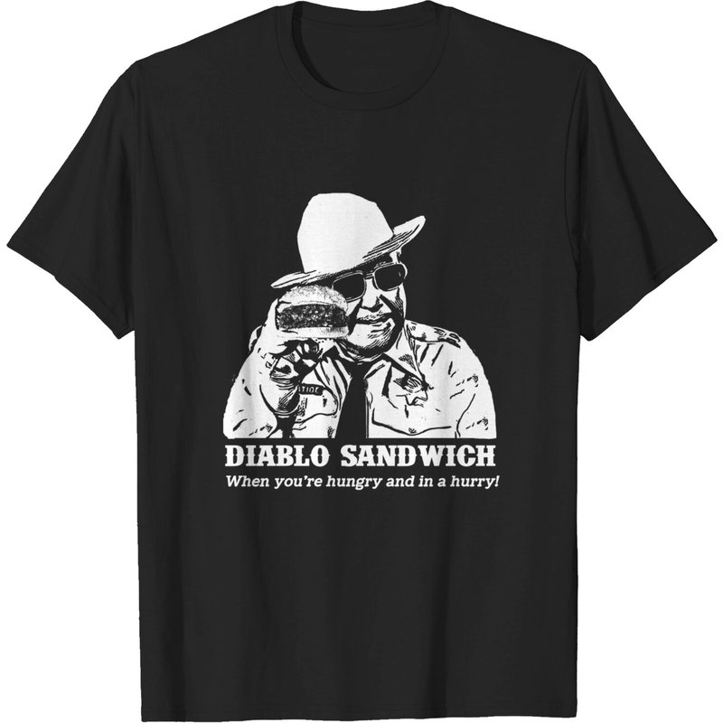 T-shirt pour hommes Smokey And The Bandit Diablo Sandwich — T-shirts pour hommes