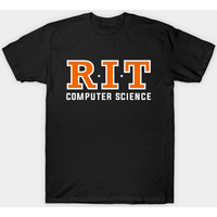 T-shirt RIT Computer Science pour hommes - Noir