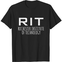 T-shirt pour hommes RIT - Institut de technologie de Rochester - Blanc — T-shirts pour hommes