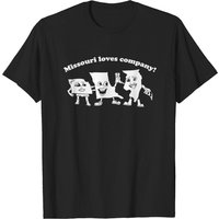 Missouri Loves Company Men's Black T-Shirt