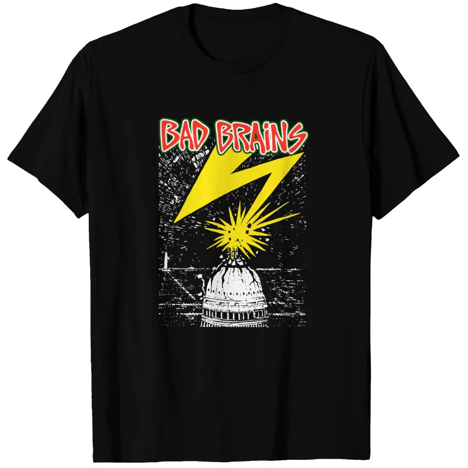 T-shirt pour hommes Bad Brains en noir — T-shirts pour hommes