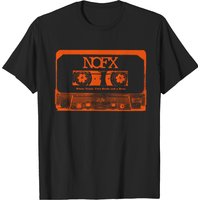 T-shirt pour hommes Nofx Cassette Tape en noir — T-shirts pour hommes