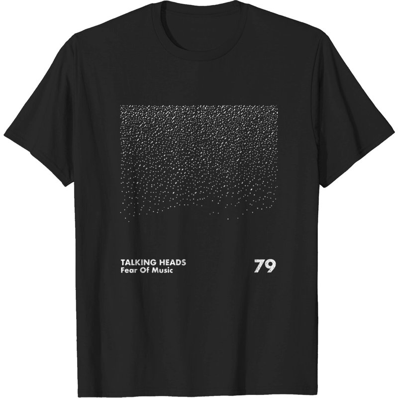 Talking Heads Fear Of Music Graphic T-Shirt for Men — Mens T Shirts