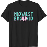Midwest Emo Kid T-Shirt for Men - Black — Mens T Shirts