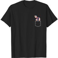 Popeye On My Pocket - T-shirt pour hommes Popeye en noir — T-shirts pour hommes