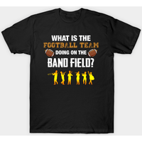 Football Team Doing On The Band Field T-Shirt for Men — Mens T Shirts