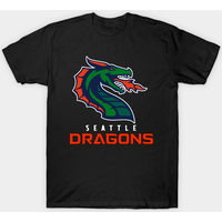 T-shirt Seattle Dragons Football pour hommes — T-shirts pour hommes