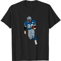 Barry Sanders Men's T-Shirt in Black — Mens T Shirts