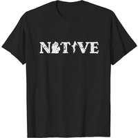 T-shirt pour hommes Michigan Native - Noir