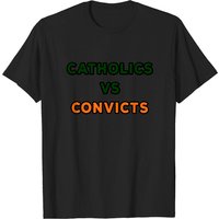 T-shirt Football Catholics Vs Convicts pour Hommes — T-shirts pour hommes