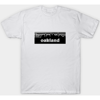T-shirt Oakland Classic Cityscape Football pour hommes — T-shirts pour hommes