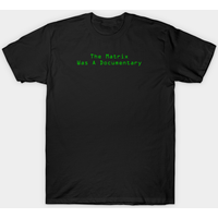 T-shirt Documentary Matrix pour hommes en noir
