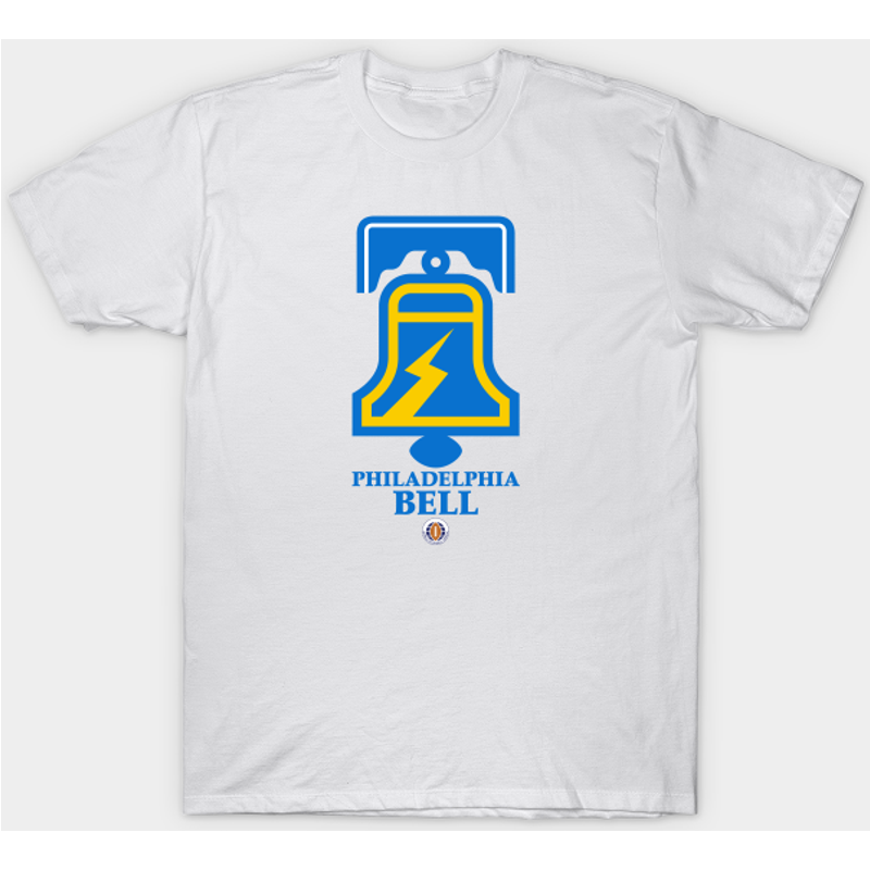Philadelphia Bell World Football League Men's T-Shirt — Mens T Shirts