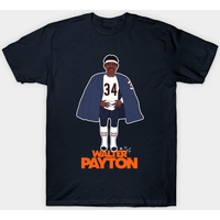 T-shirt Walter Payton Football Sideline Cape pour hommes — T-shirts pour hommes