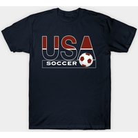 T-shirt pour hommes USA Soccer - Noir — T-shirts pour hommes