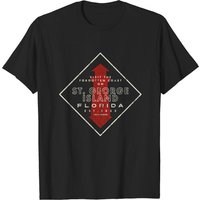 T-shirt pour hommes phare de St. George Island — T-shirts pour hommes