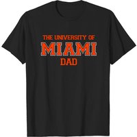 T-shirt pour hommes University of Miami Dad - Noir — T-shirts pour hommes