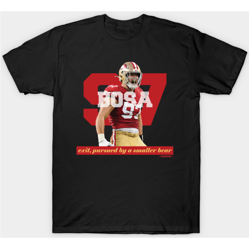 T-shirt Nick Bosa 97 - SF Niners - Smaller Bear pour hommes