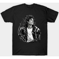 Michael Jackson Men's T-Shirt in Royal Blue — Mens T Shirts