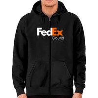 Hoodie zippé Fedex Ground — Sweats à capuche pour hommes