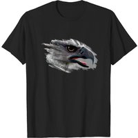 T-shirt noir pour hommes Eagle