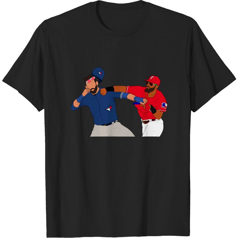 T-shirt Odor Vs Bautista Baseball pour hommes