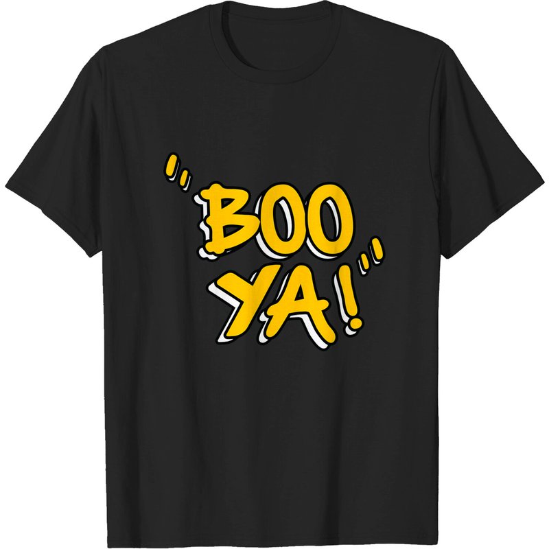 T-shirt Boo Yah Stuart Scott pour hommes en noir