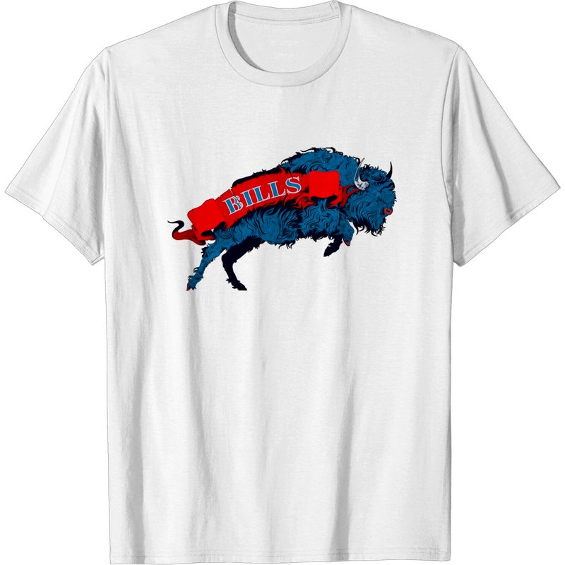 Bills Men's T-Shirt in Royal Color — Mens T Shirts