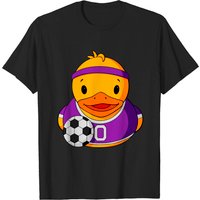 T-shirt pour hommes Soccer Player Rubber Duck