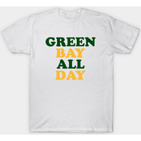 Green Bay All Day Men's T-Shirt in Royal Blue — Mens T Shirts
