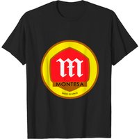 T-shirt Montesa Vintage pour hommes en noir — T-shirts pour hommes