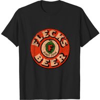 T-shirt Noir pour Hommes Fleck's Beer — T-shirts pour hommes
