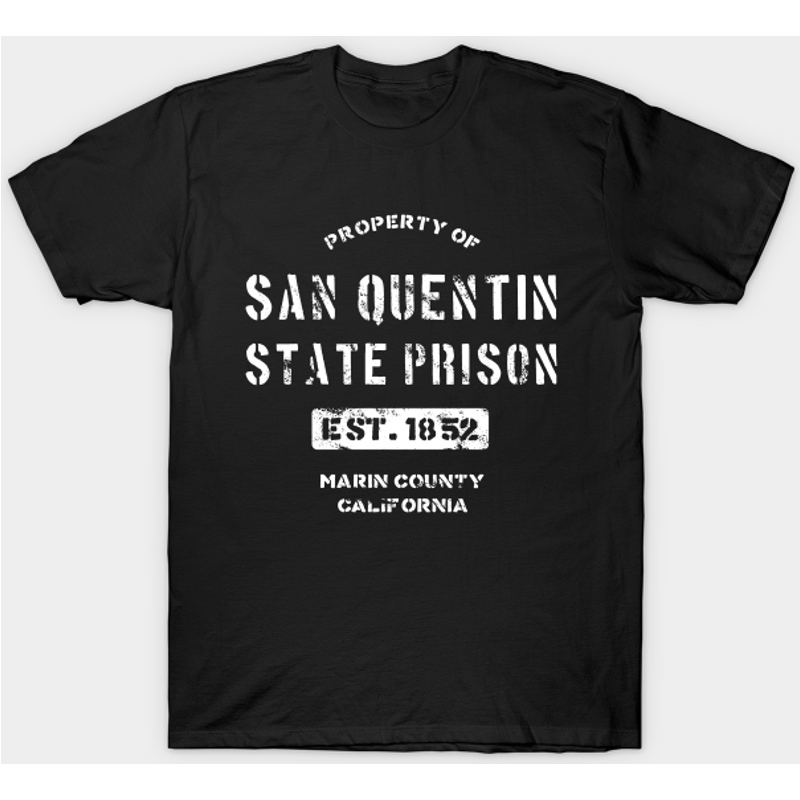 T-shirt pour homme de la Prison d'État de San Quentin — T-shirts pour hommes