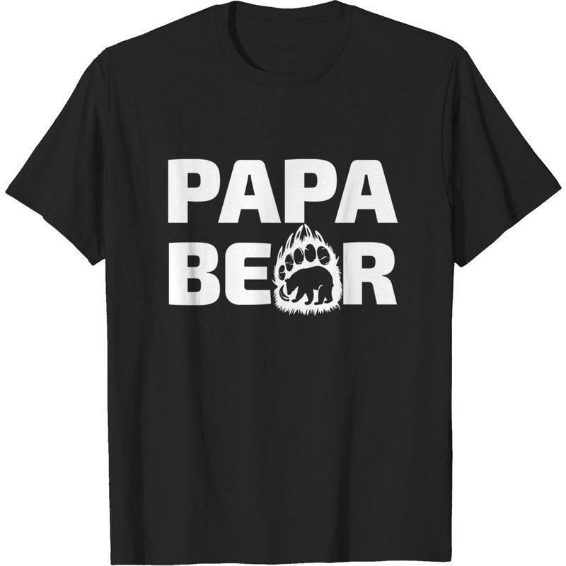 Papa Bear T-Shirt for Men - Father's Day Gift Idea — Mens T Shirts