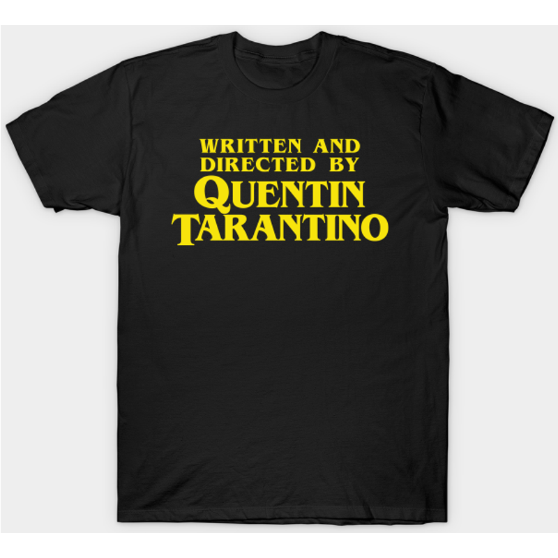 Written And Directed By Quentin Tarantino Men's T-Shirt