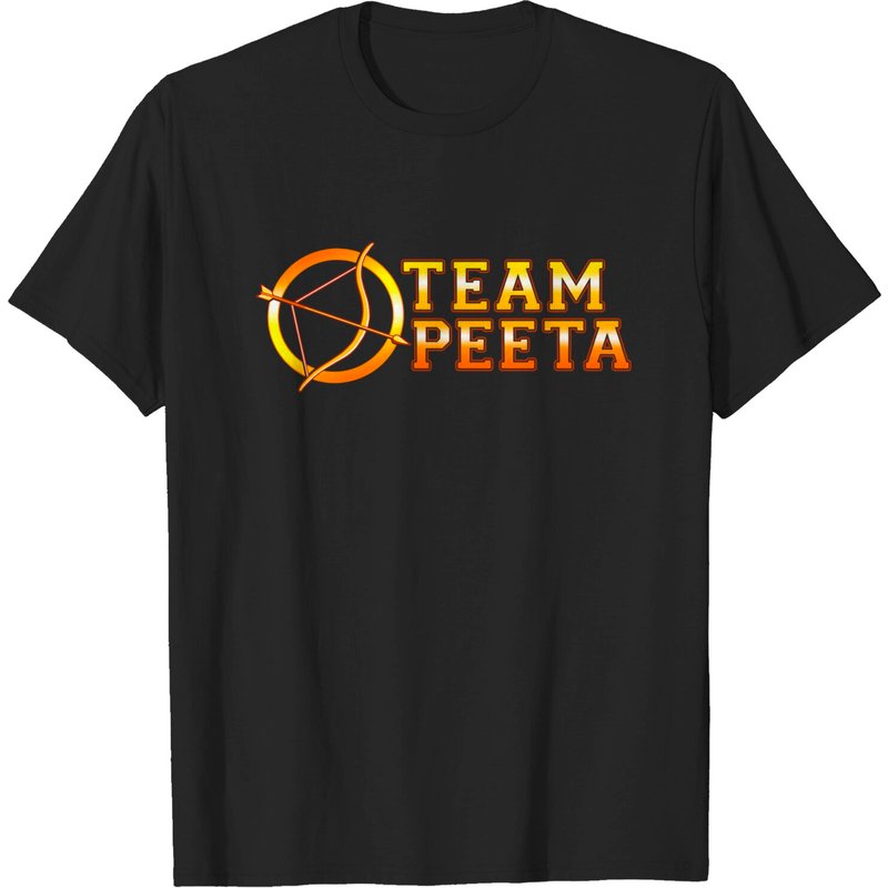 T-shirt pour hommes Team Peeta Hunger Games — T-shirts pour hommes