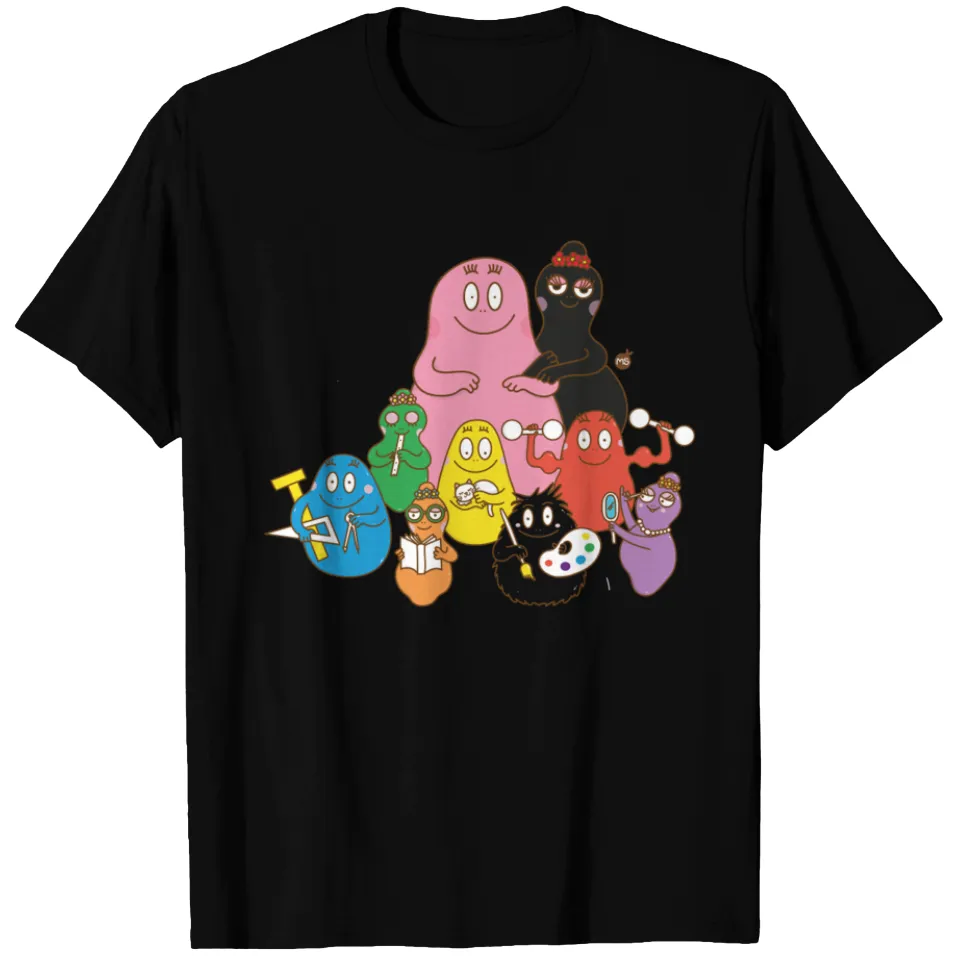 T-shirt pour hommes Barbapapa Family - Noir — T-shirts pour hommes