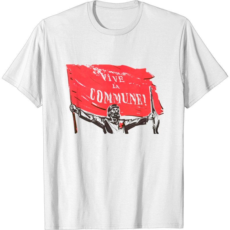 T-shirt pour hommes Paris Commune - Longue vie à la ville ! — T-shirts pour hommes