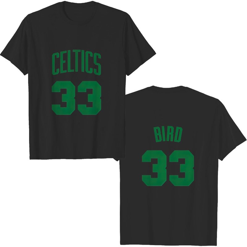 Larry Bird Men's T-Shirt - Double Sided Jersey — Mens T Shirts
