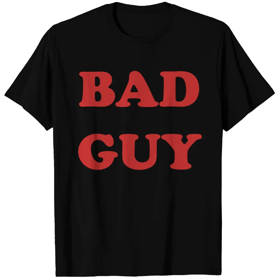Bad Guy - Guy - T-shirt pour hommes en noir — T-shirts pour hommes