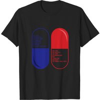 Red Pill Blue Pill - The Matrix Movie Men's T-Shirt