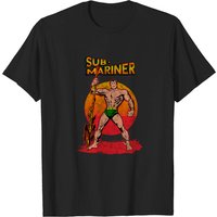 Vintage Namor Sunset Sub Mariner T-Shirt for Men