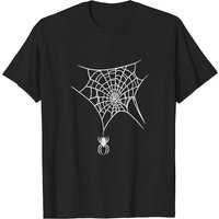 T-shirt Spider Web Spiders pour hommes en noir — T-shirts pour hommes