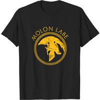 T-shirt Molon Labe Jaune pour Hommes — T-shirts pour hommes