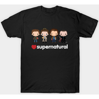 T-shirt Love Supernatural pour hommes - Bleu royal — T-shirts pour hommes