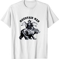 T-shirt pour hommes Mountain Man en couleur royale — T-shirts pour hommes