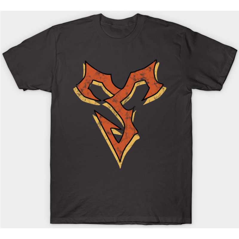 T-shirt pour hommes avec logo usé des Zanarkand Abes de Final Fantasy X — T-shirts pour hommes