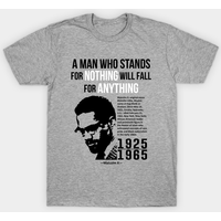 Malcolm X Black History Month Men's T-Shirt