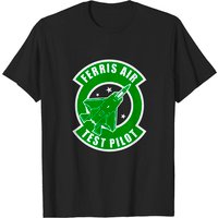 T-shirt Ferris Test Pilot Green Lantern pour hommes — T-shirts pour hommes